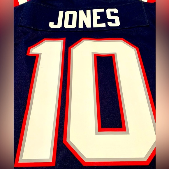 Brand New Nike OnField Game Version Mac Jones Patriots Home Jerseys. - Picture 5 of 11